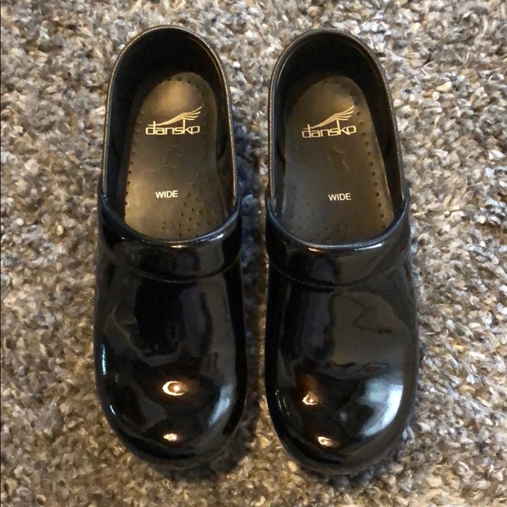 Dansko Professional Black Patent 38W